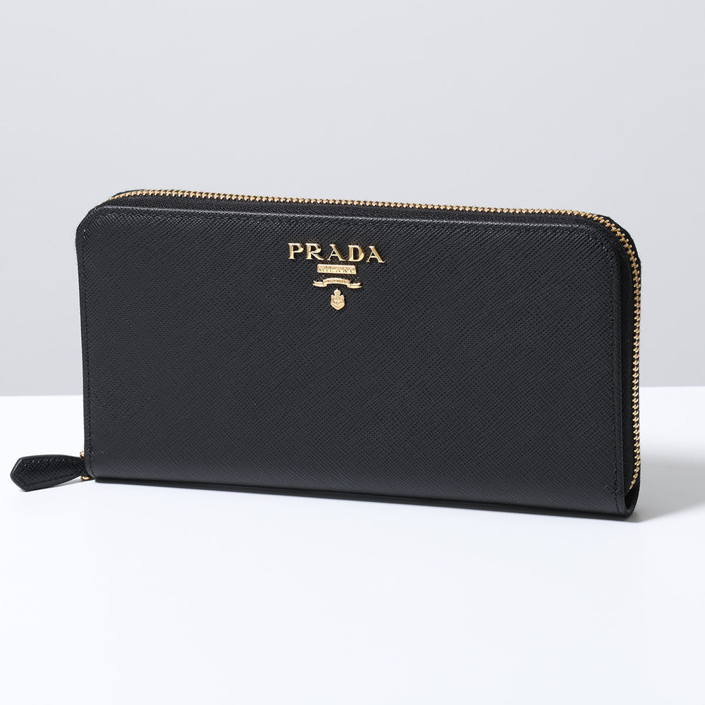 Prada Long Wallet QWA SAFFIANO METAL Leather Round Zipper - Picture 2 of 6